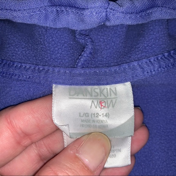 Danskin Now Zipper Hooded Jacket size L - Picture 8 of 9
